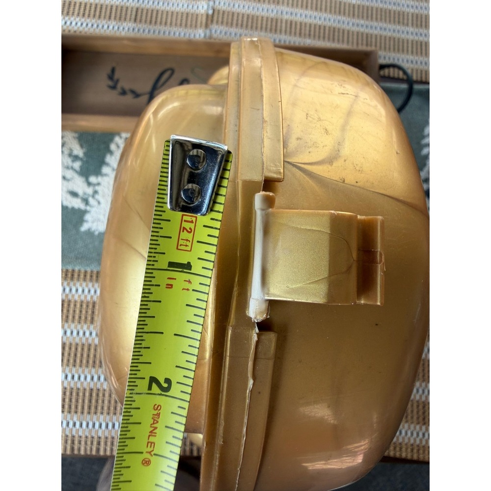 VTG 1983 Star Wars C-3PO Action Figure Carrying Case Gold Kenner Bust Storage - Picture 9 of 17